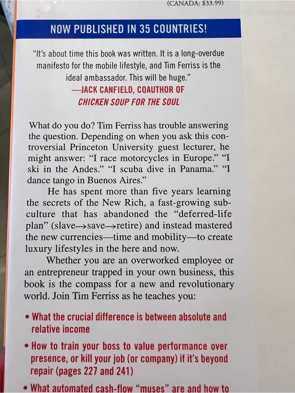 The 4-Hour Workweek 📙 - Picture 4 of 8